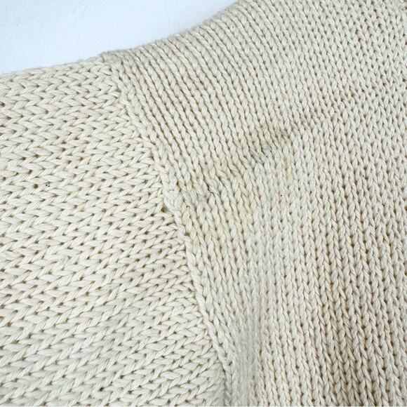 Women's Cream and Yellow Sweater - Picture 7 of 8